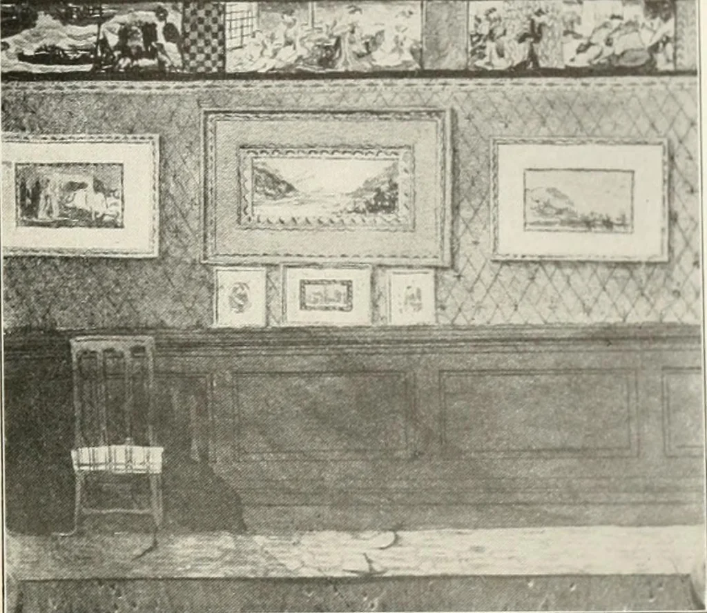 An illustration from The interdependence of the arts of design; a series of six lectures delivered at the Art Institute of Chicago, being the Scammon lectures for 1904, 1905, leaf 278