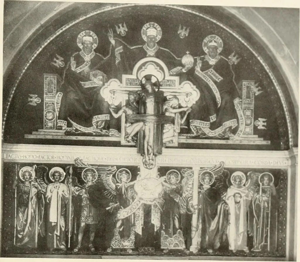 An illustration from The interdependence of the arts of design; a series of six lectures delivered at the Art Institute of Chicago, being the Scammon lectures for 1904, 1905, leaf 286