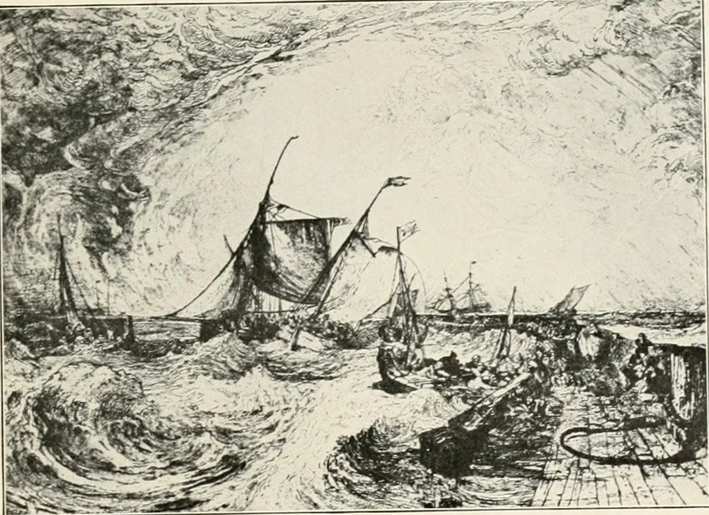 An illustration from The interdependence of the arts of design; a series of six lectures delivered at the Art Institute of Chicago, being the Scammon lectures for 1904, 1905, leaf 64