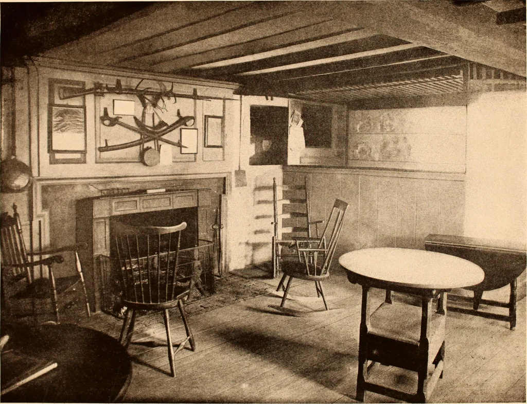 An illustration from Interesting houses of New England, from original photographs, 1915, leaf 10