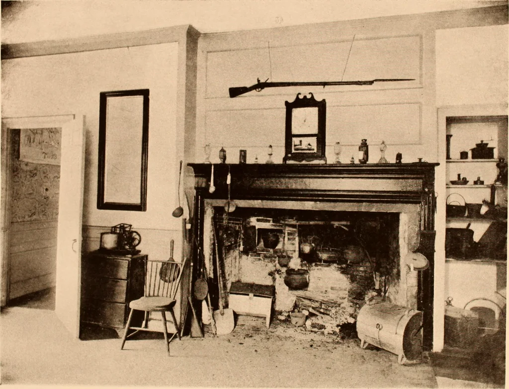 An illustration from Interesting houses of New England, from original photographs, 1915, leaf 106