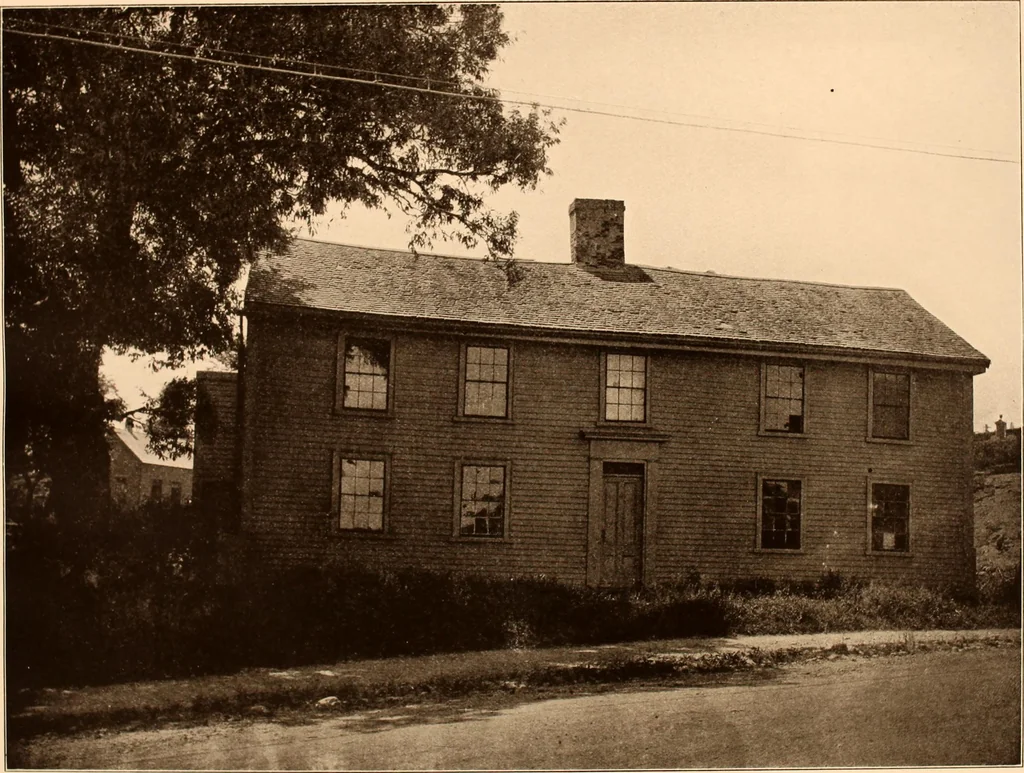An illustration from Interesting houses of New England, from original photographs, 1915, leaf 108
