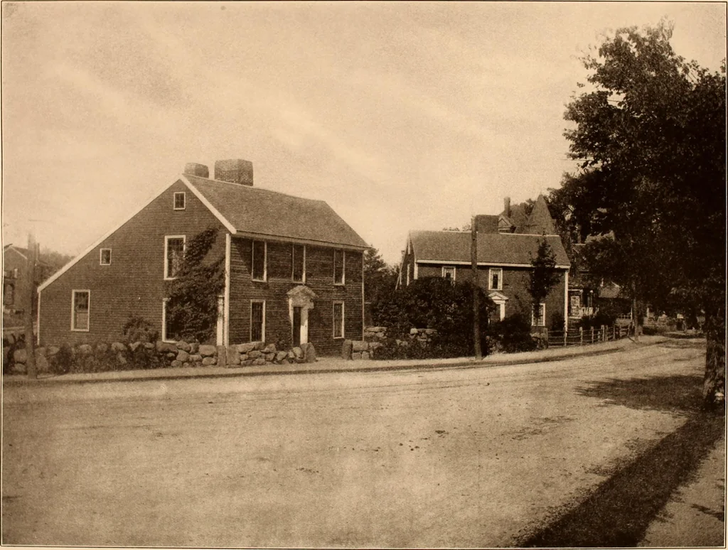 An illustration from Interesting houses of New England, from original photographs, 1915, leaf 112