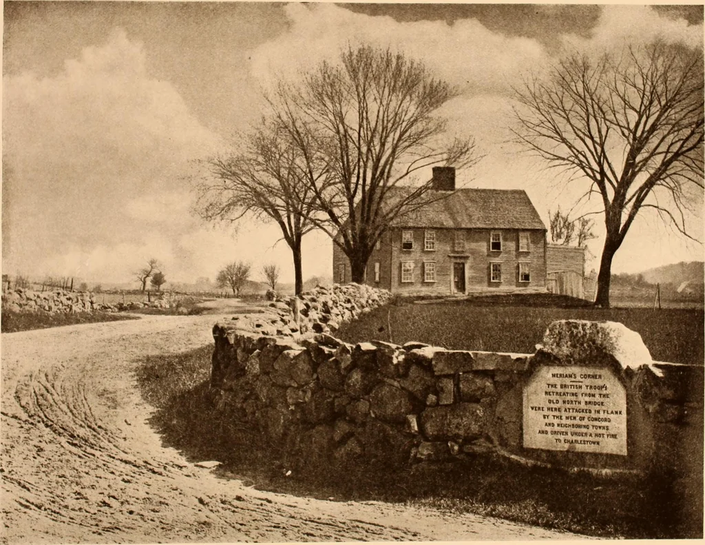 An illustration from Interesting houses of New England, from original photographs, 1915, leaf 124