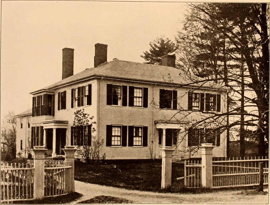 An illustration from Interesting houses of New England, from original photographs, 1915, leaf 130