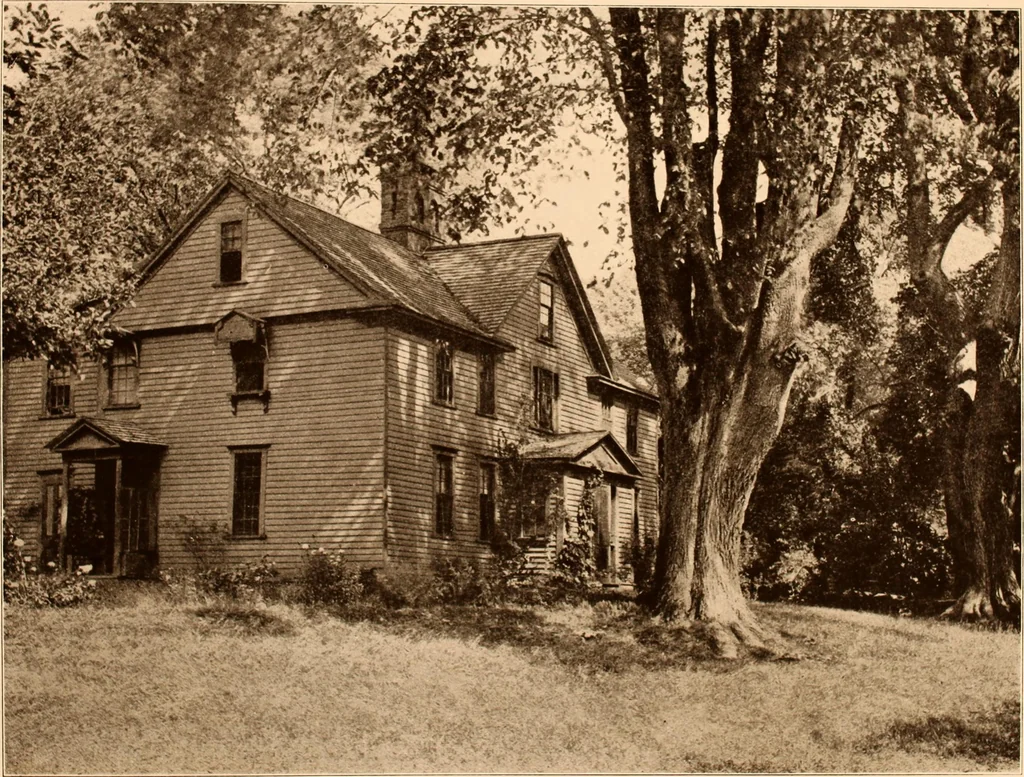 An illustration from Interesting houses of New England, from original photographs, 1915, leaf 136