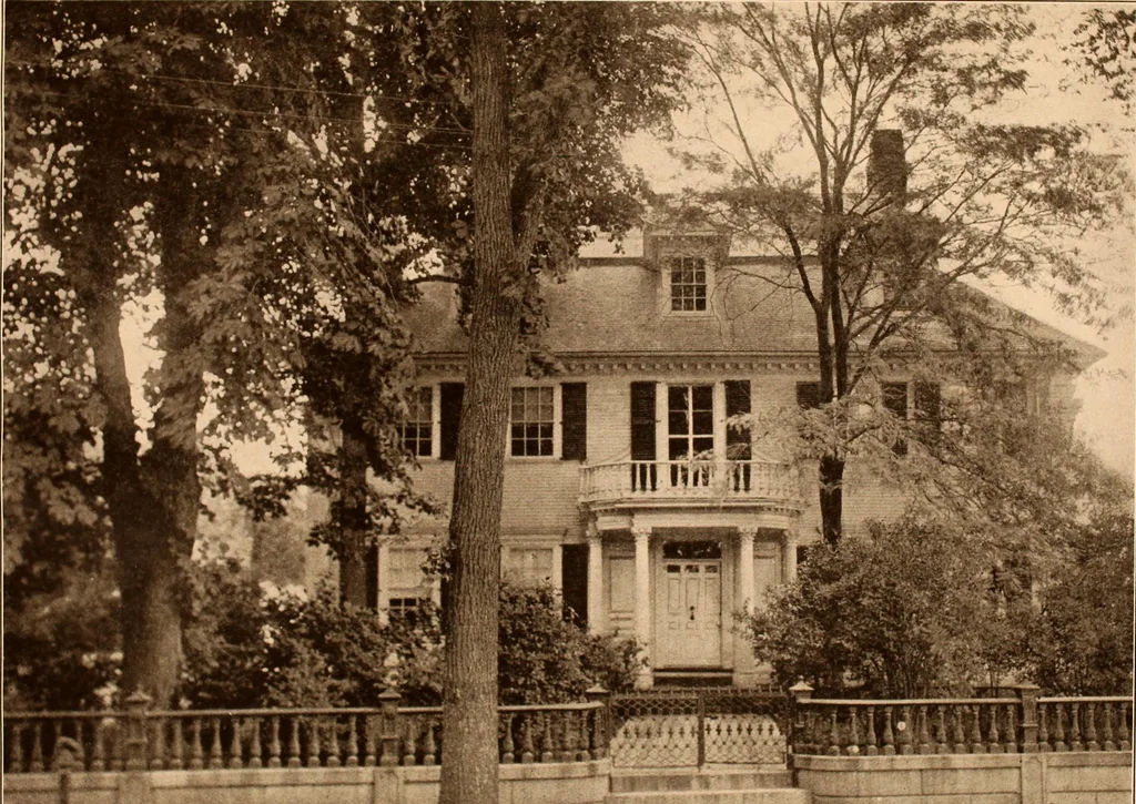 An illustration from Interesting houses of New England, from original photographs, 1915, leaf 152