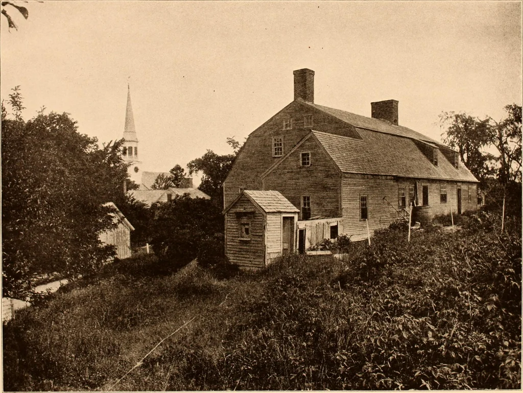 An illustration from Interesting houses of New England, from original photographs, 1915, leaf 158