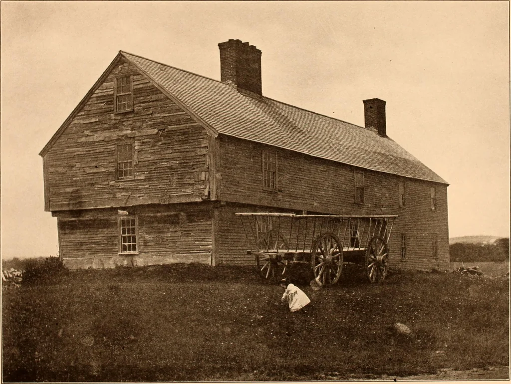 An illustration from Interesting houses of New England, from original photographs, 1915, leaf 160