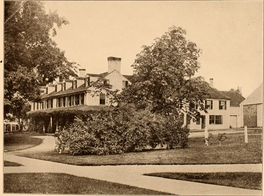An illustration from Interesting houses of New England, from original photographs, 1915, leaf 76