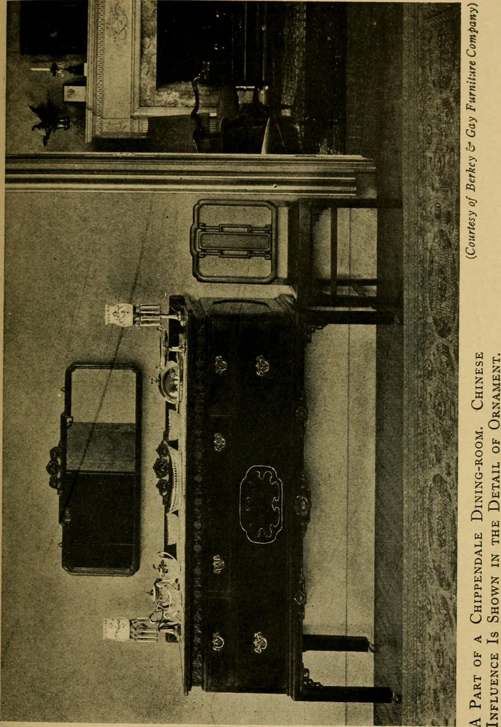 An illustration from Interior decoration for the small home, 1917, leaf 110