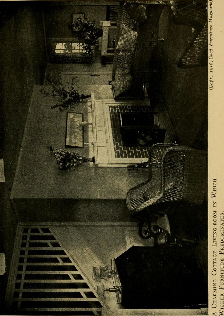 An illustration from Interior decoration for the small home, 1917, leaf 116