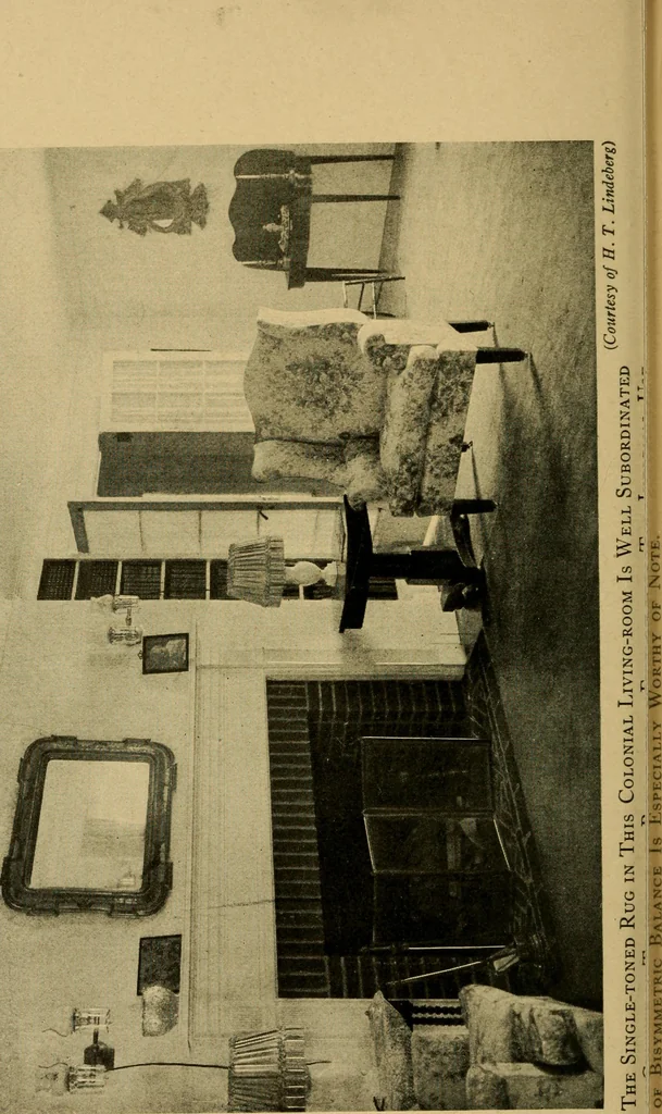 An illustration from Interior decoration for the small home, 1917, leaf 131