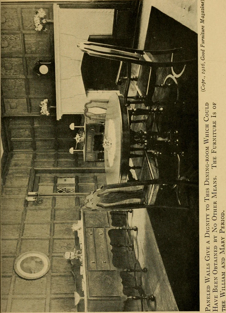 An illustration from Interior decoration for the small home, 1917, leaf 34