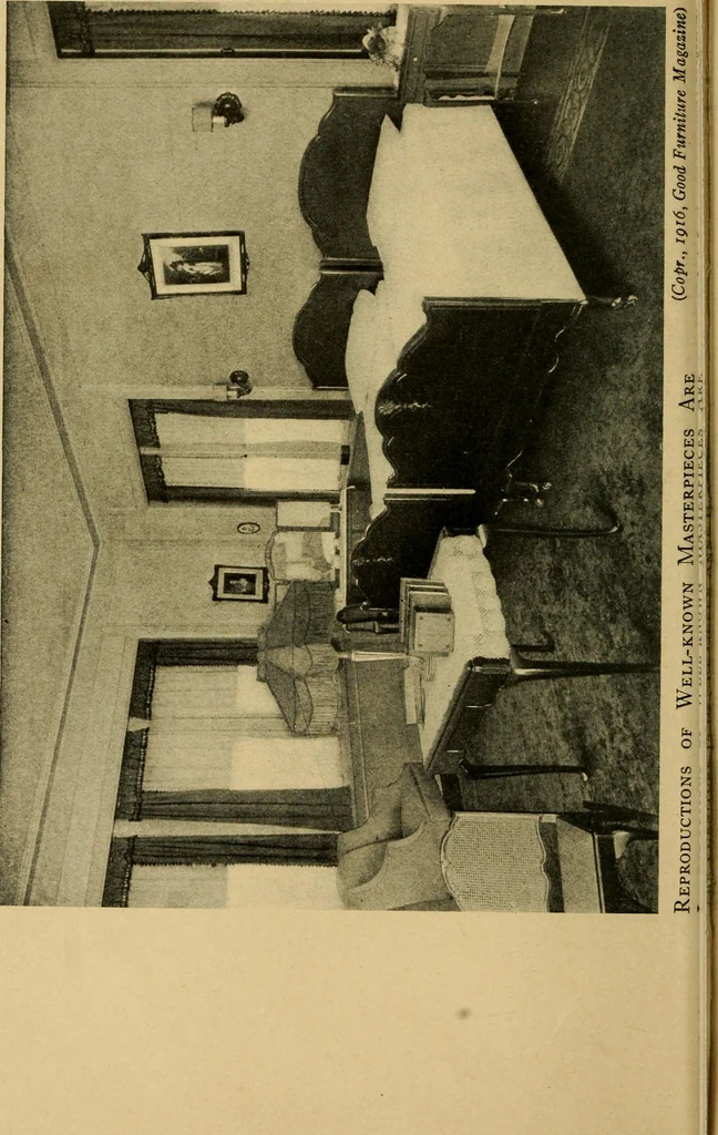 An illustration from Interior decoration for the small home, 1917, leaf 35