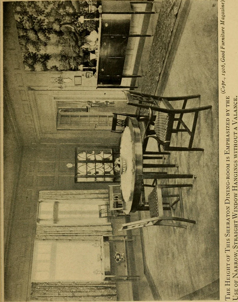 An illustration from Interior decoration for the small home, 1917, leaf 50
