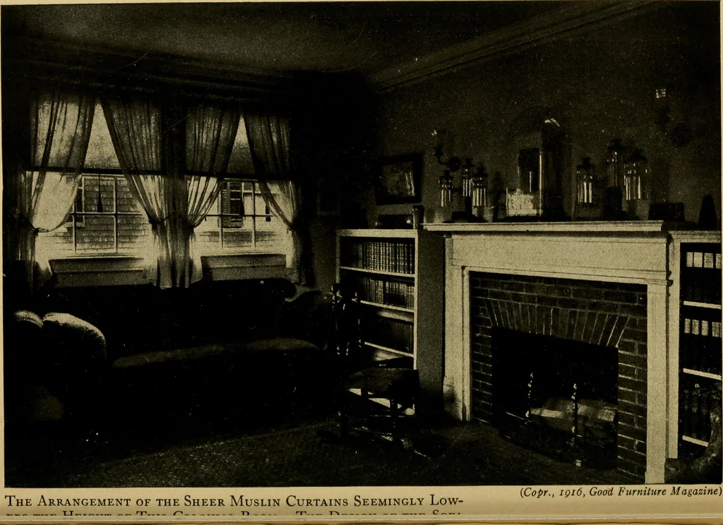 An illustration from Interior decoration for the small home, 1917, leaf 51