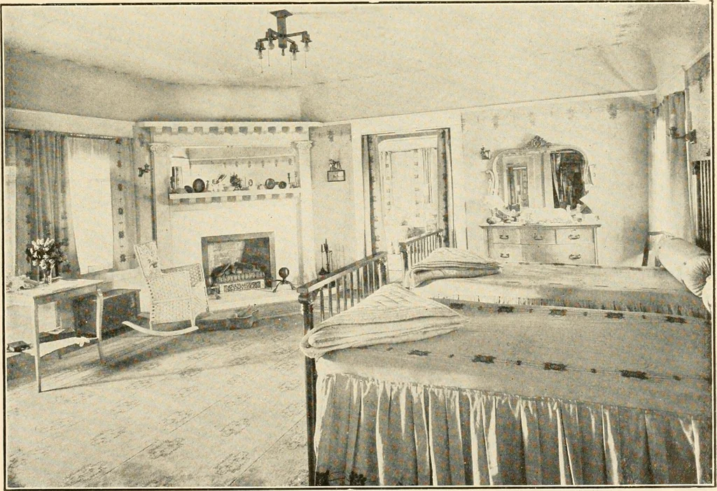 An illustration from Interiors beautiful and the decoration of the home, 1922, leaf 100