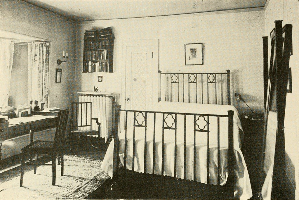 An illustration from Interiors beautiful and the decoration of the home, 1922, leaf 103