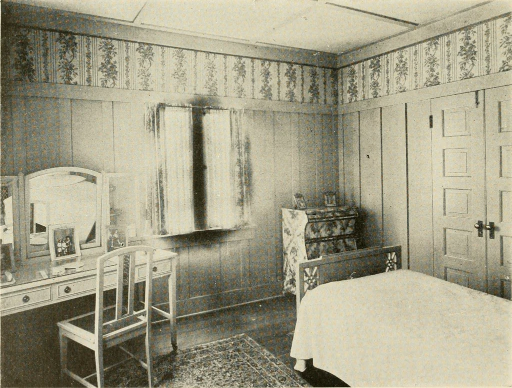 An illustration from Interiors beautiful and the decoration of the home, 1922, leaf 103