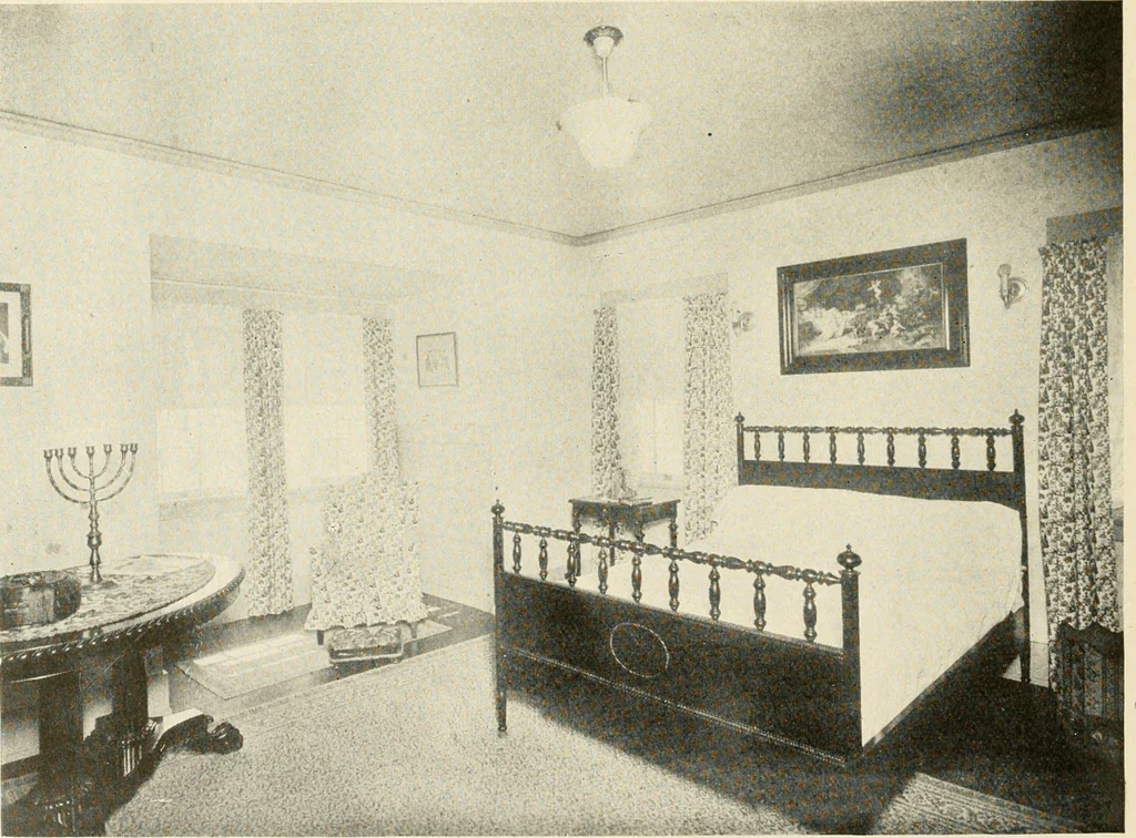 An illustration from Interiors beautiful and the decoration of the home, 1922, leaf 105