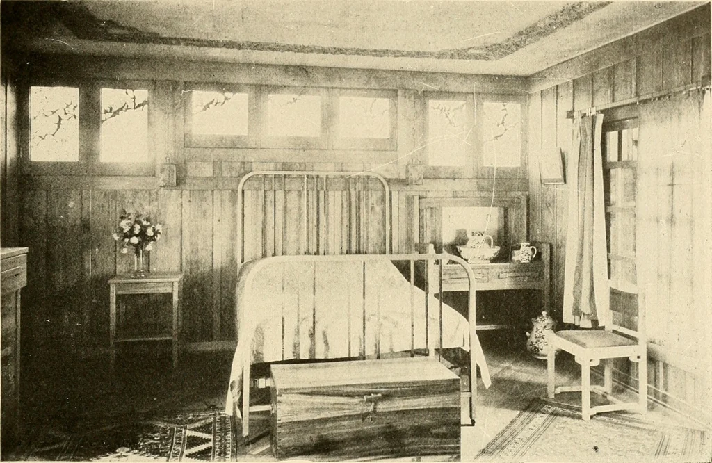 An illustration from Interiors beautiful and the decoration of the home, 1922, leaf 106