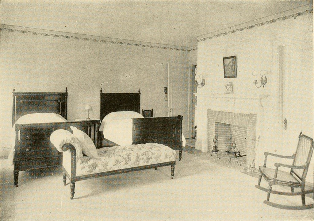 An illustration from Interiors beautiful and the decoration of the home, 1922, leaf 106