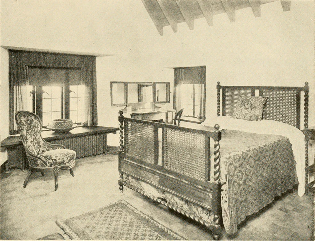 An illustration from Interiors beautiful and the decoration of the home, 1922, leaf 108