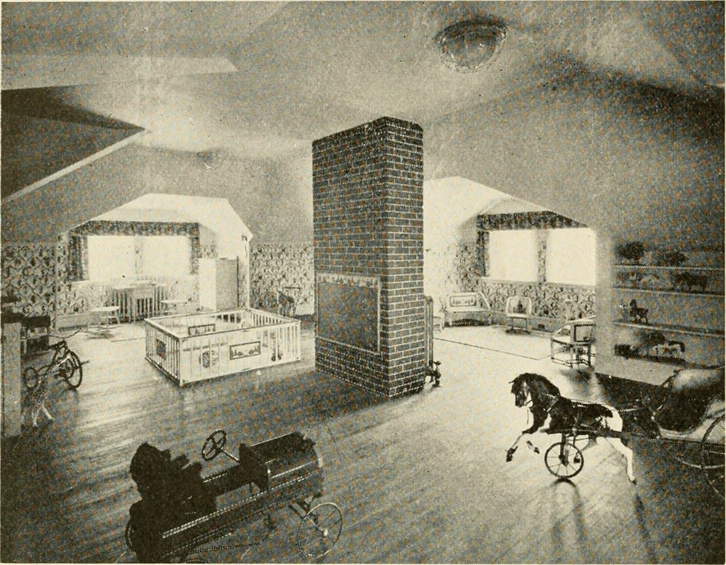 An illustration from Interiors beautiful and the decoration of the home, 1922, leaf 111