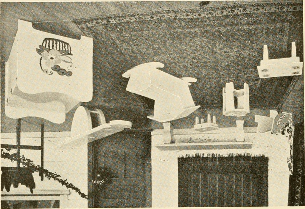 An illustration from Interiors beautiful and the decoration of the home, 1922, leaf 112