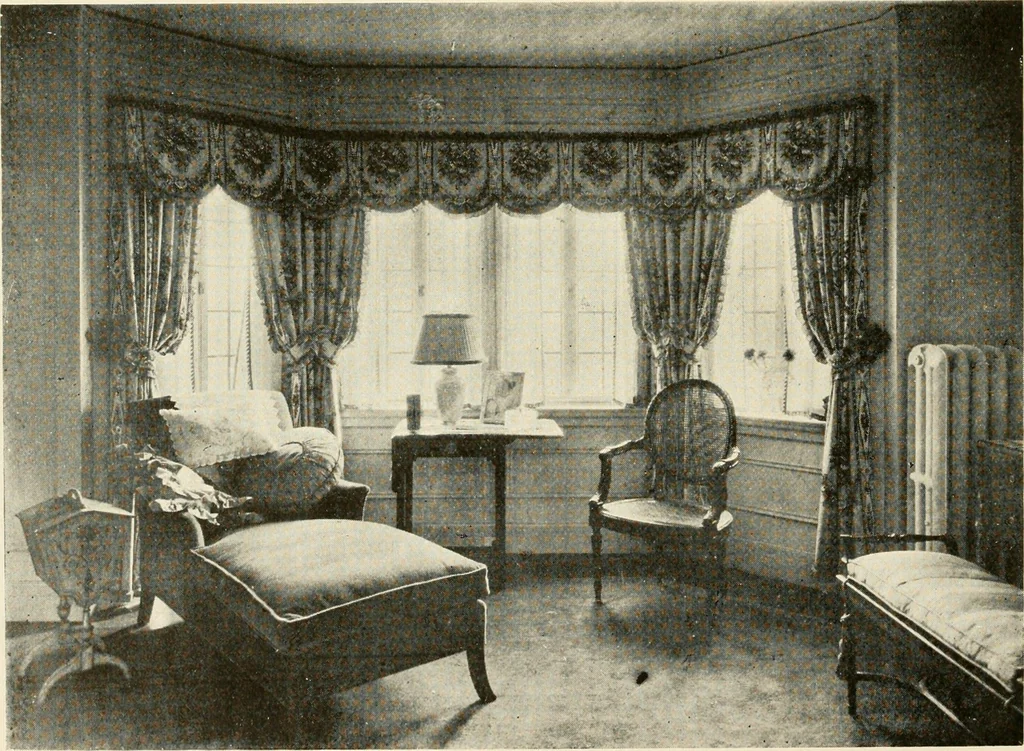 An illustration from Interiors beautiful and the decoration of the home, 1922, leaf 113