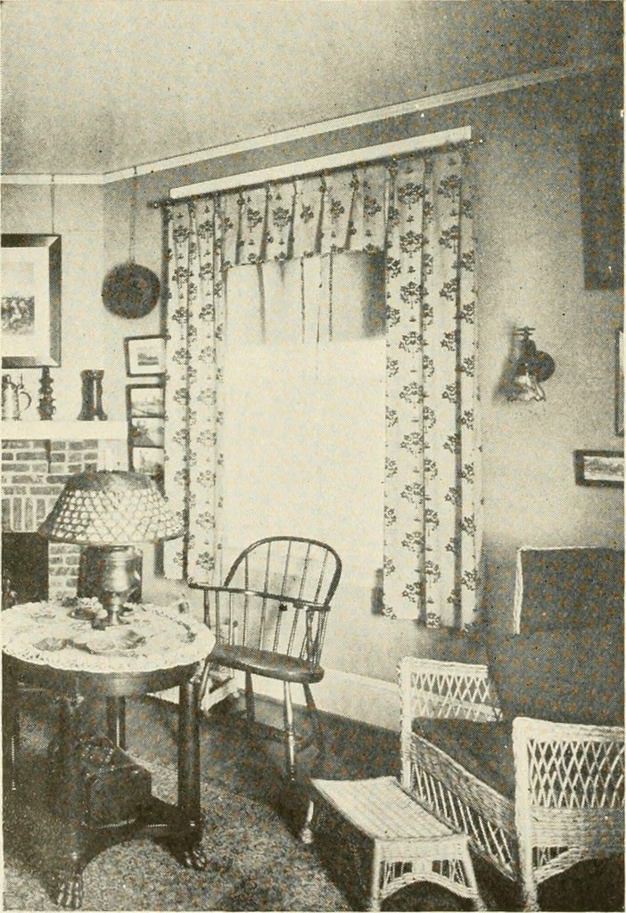 An illustration from Interiors beautiful and the decoration of the home, 1922, leaf 115