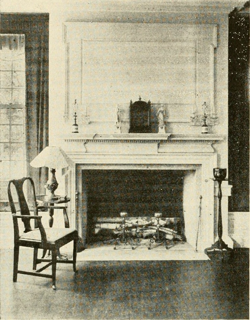 An illustration from Interiors beautiful and the decoration of the home, 1922, leaf 117