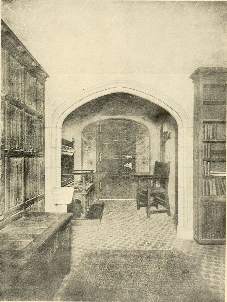 An illustration from Interiors beautiful and the decoration of the home, 1922, leaf 12