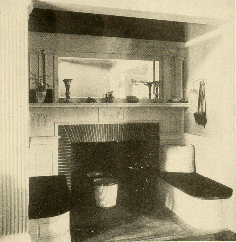 An illustration from Interiors beautiful and the decoration of the home, 1922, leaf 120
