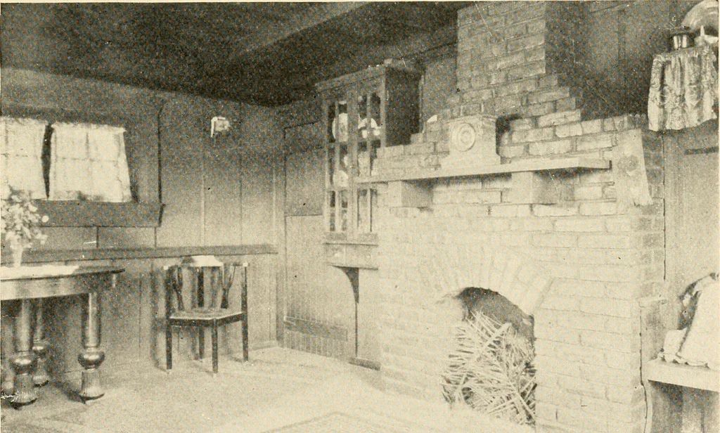 An illustration from Interiors beautiful and the decoration of the home, 1922, leaf 126