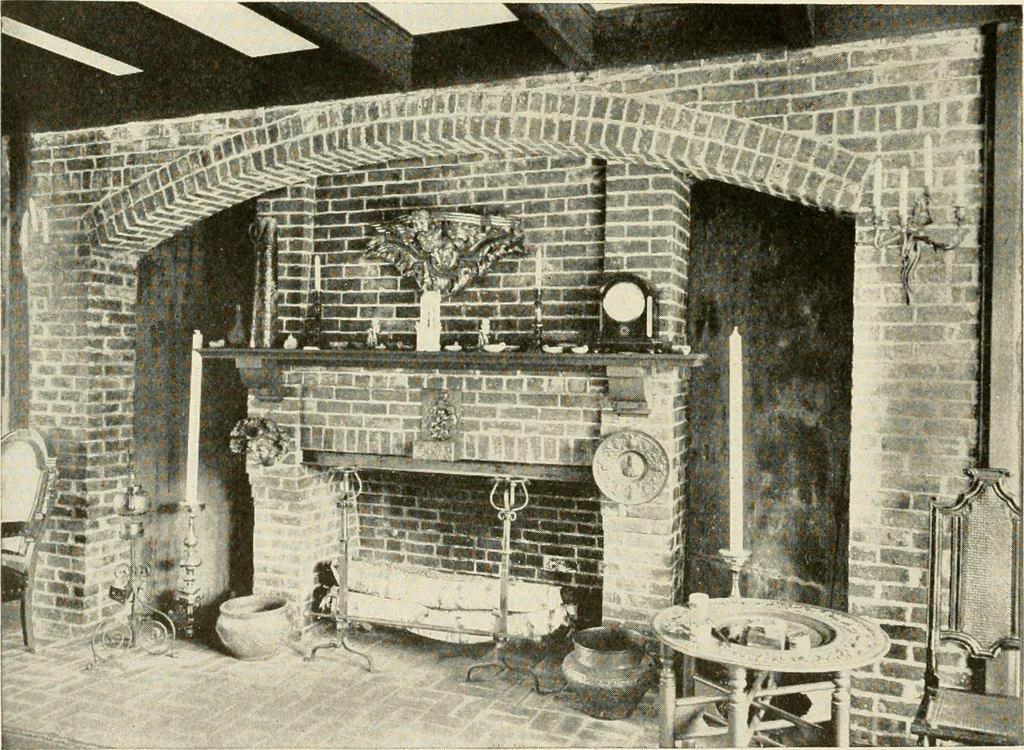 An illustration from Interiors beautiful and the decoration of the home, 1922, leaf 127