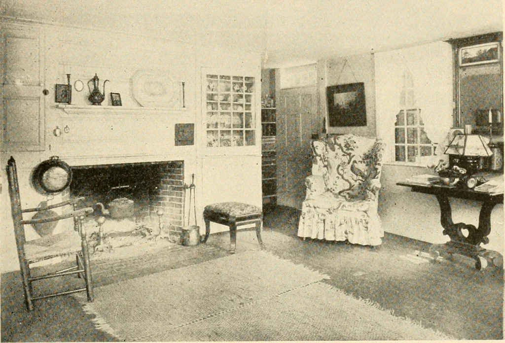 An illustration from Interiors beautiful and the decoration of the home, 1922, leaf 132