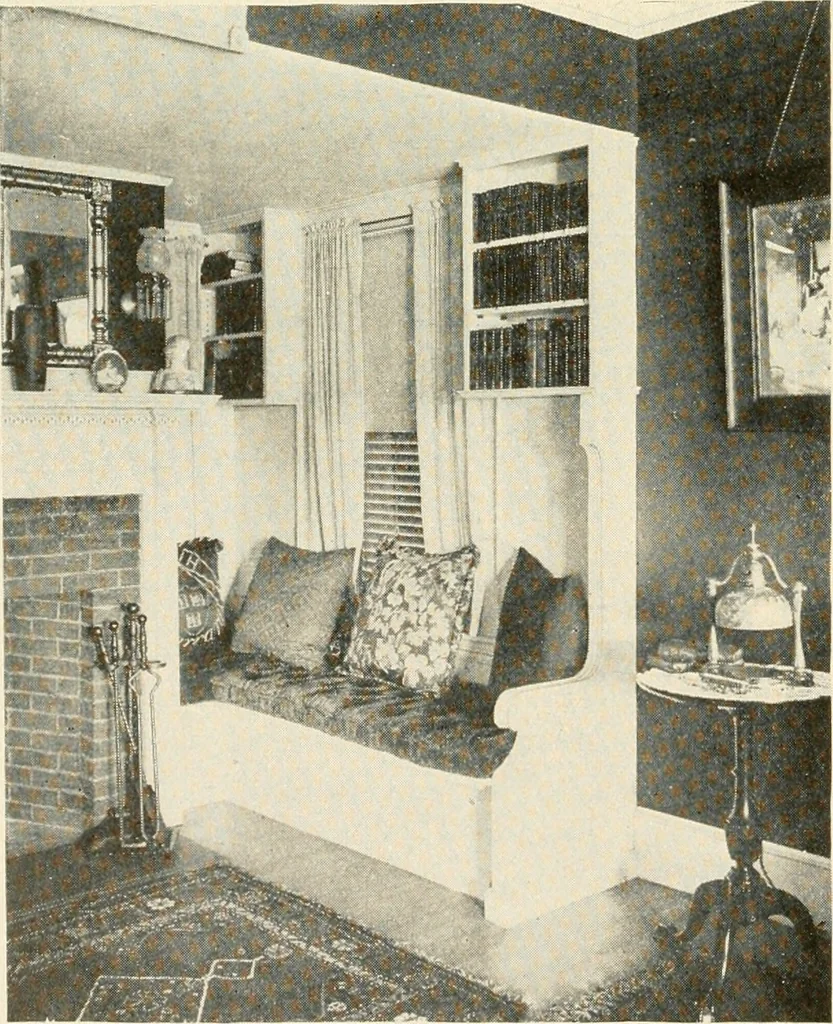 An illustration from Interiors beautiful and the decoration of the home, 1922, leaf 137