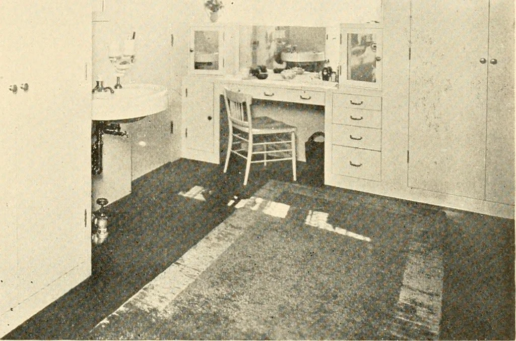 An illustration from Interiors beautiful and the decoration of the home, 1922, leaf 140