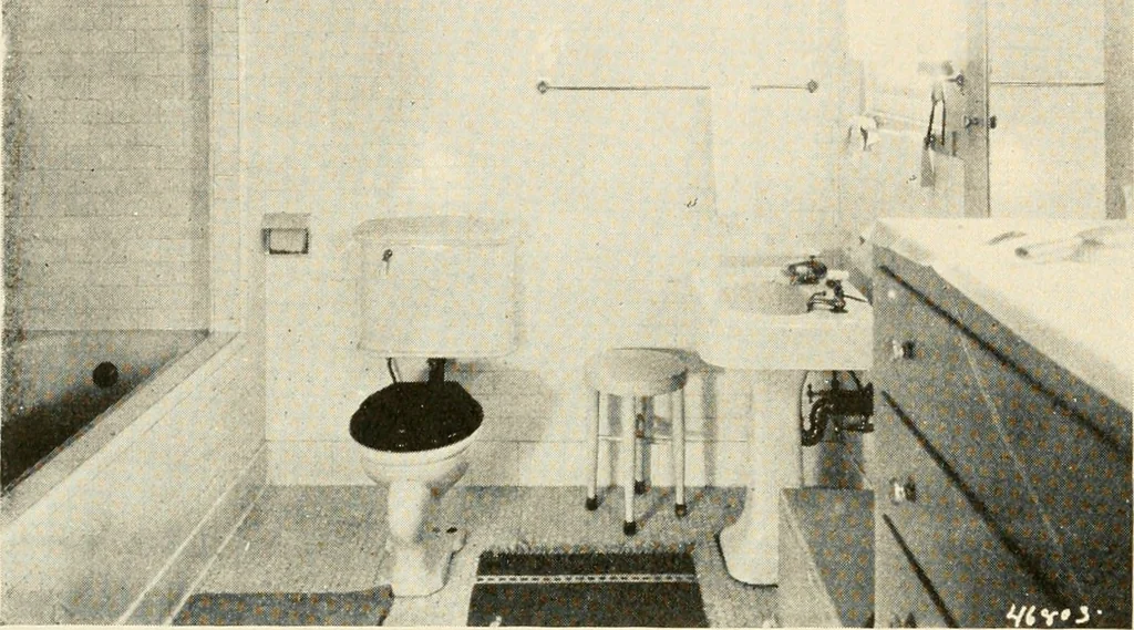 An illustration from Interiors beautiful and the decoration of the home, 1922, leaf 141