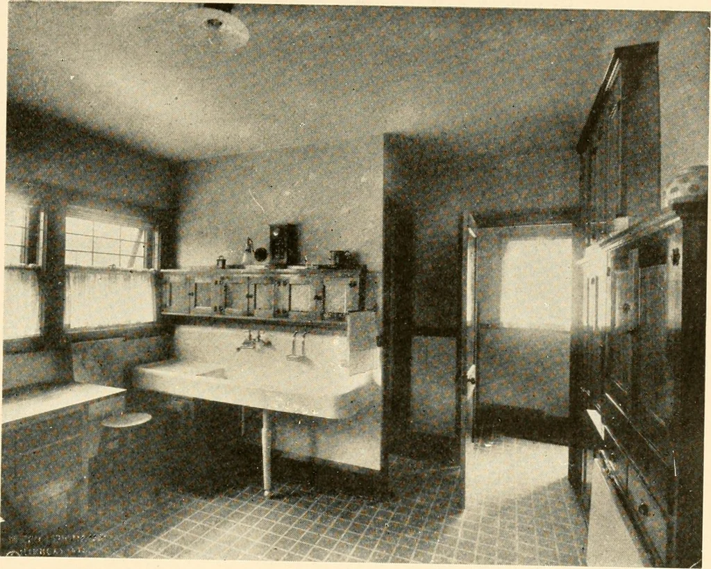 An illustration from Interiors beautiful and the decoration of the home, 1922, leaf 142