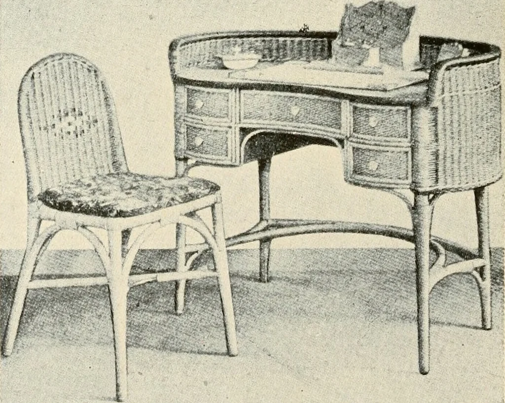 An illustration from Interiors beautiful and the decoration of the home, 1922, leaf 151