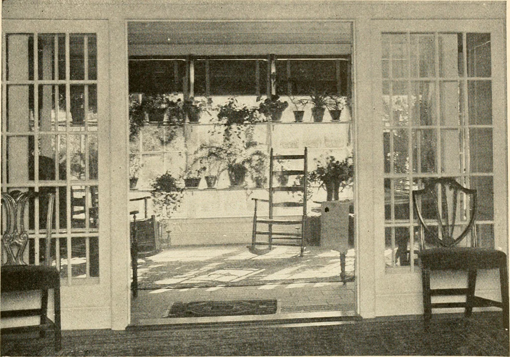An illustration from Interiors beautiful and the decoration of the home, 1922, leaf 152
