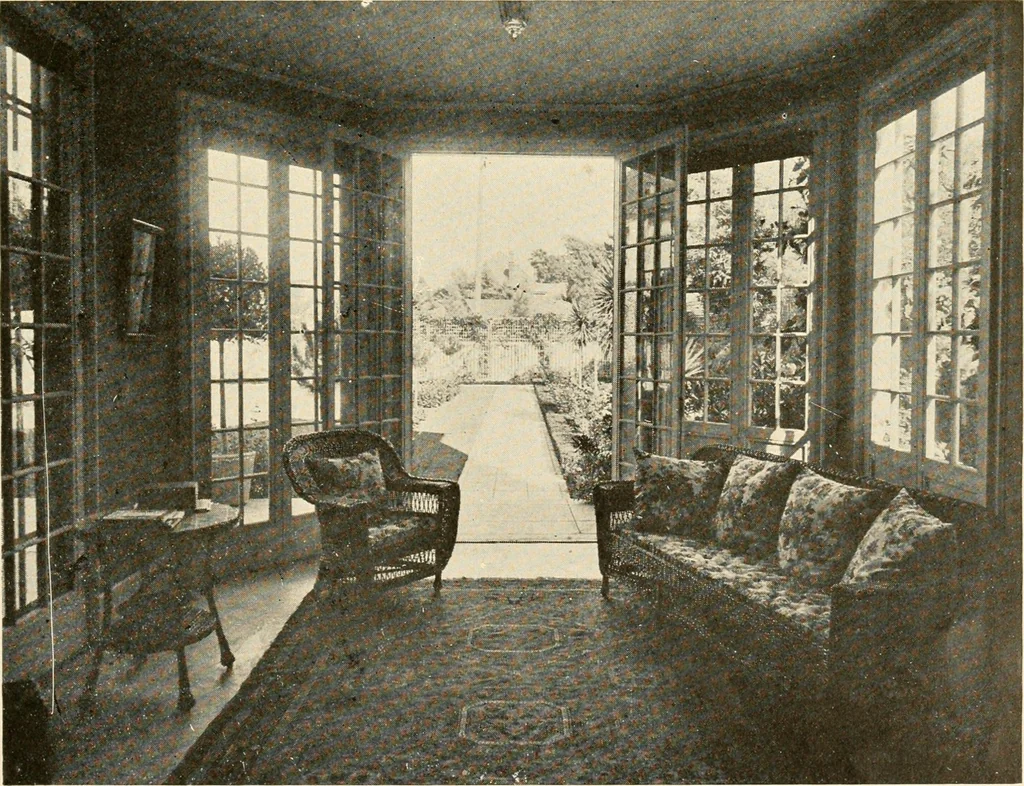 An illustration from Interiors beautiful and the decoration of the home, 1922, leaf 152