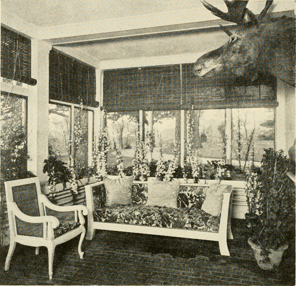 An illustration from Interiors beautiful and the decoration of the home, 1922, leaf 161