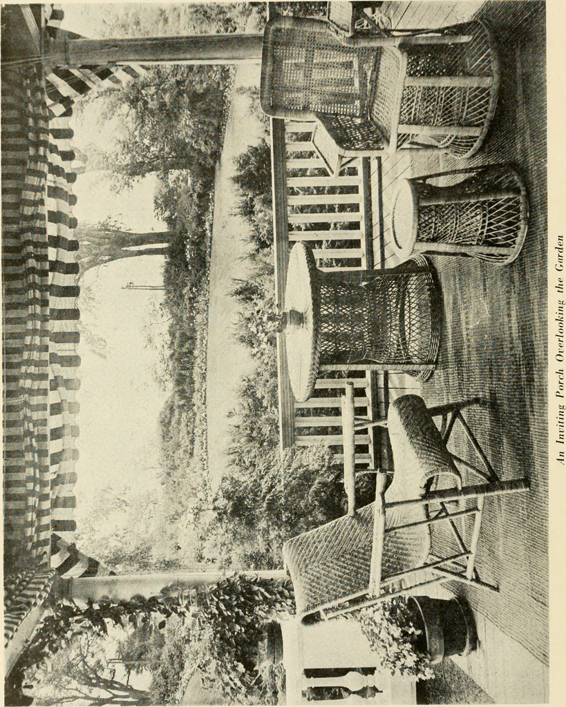 An illustration from Interiors beautiful and the decoration of the home, 1922, leaf 165