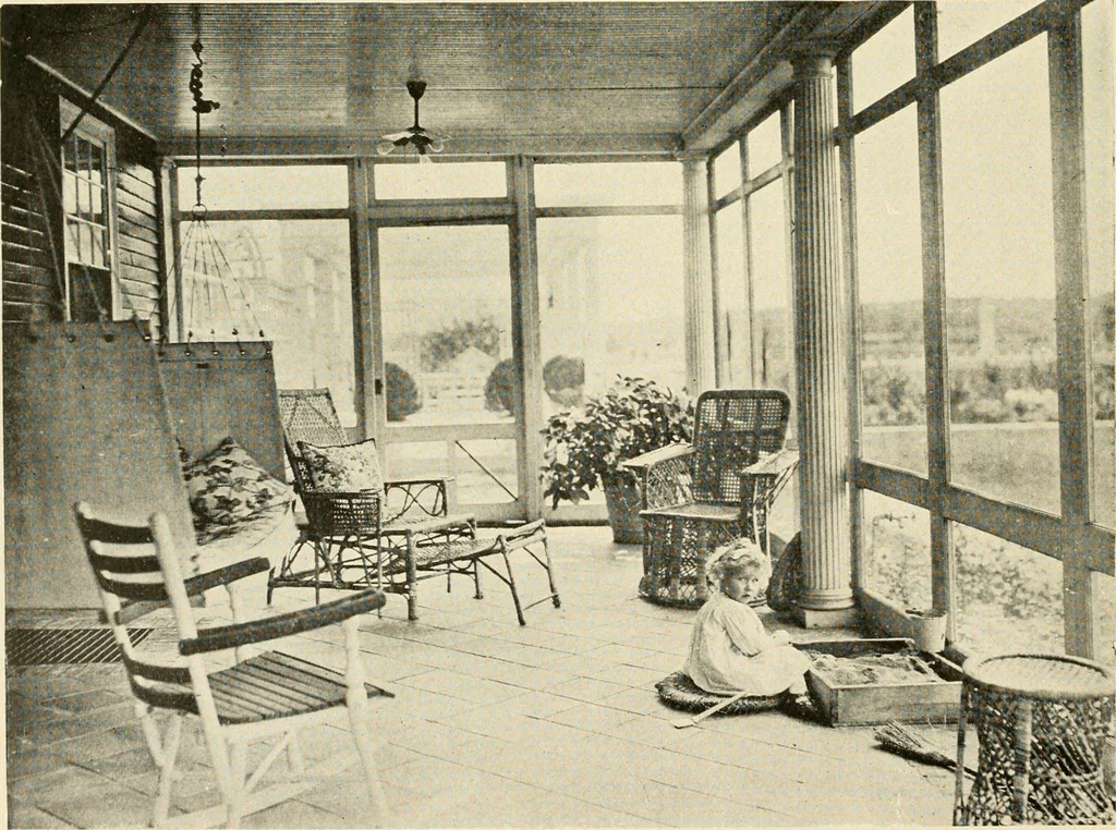 An illustration from Interiors beautiful and the decoration of the home, 1922, leaf 167