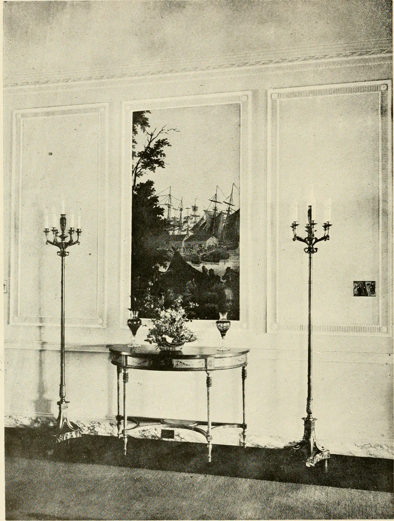 An illustration from Interiors beautiful and the decoration of the home, 1922, leaf 21
