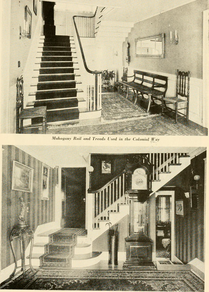 An illustration from Interiors beautiful and the decoration of the home, 1922, leaf 24